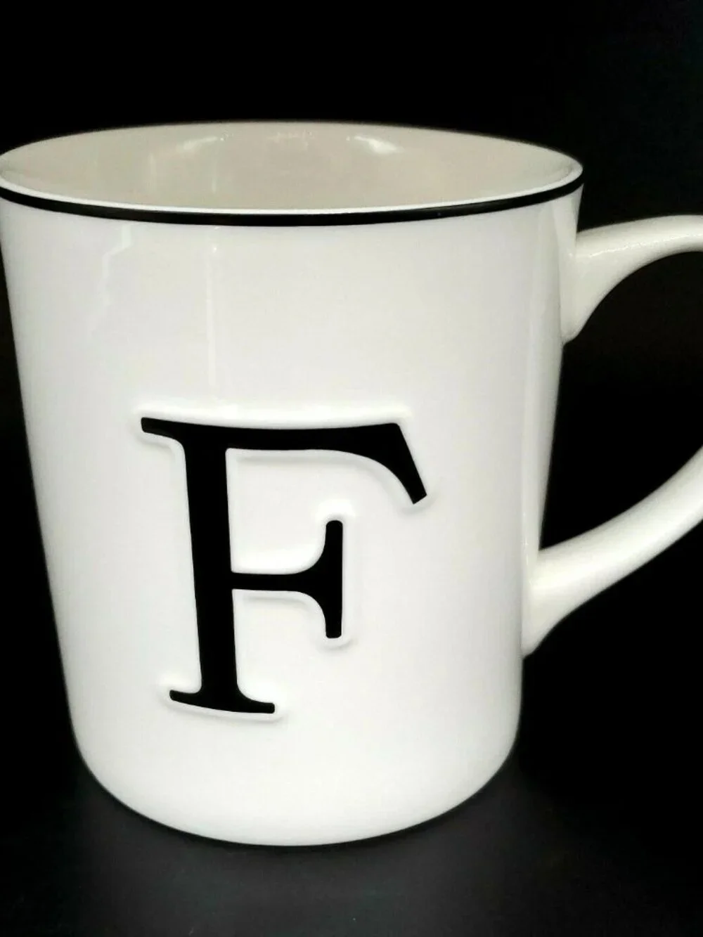 Williams Sonoma Black Initial 